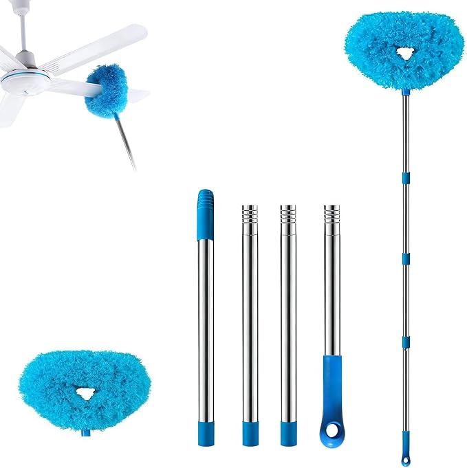 Ceiling Fan Cleaner Duster, Adjusts 16.3 to 62.6 Inch Cobweb Duster by Unknown
