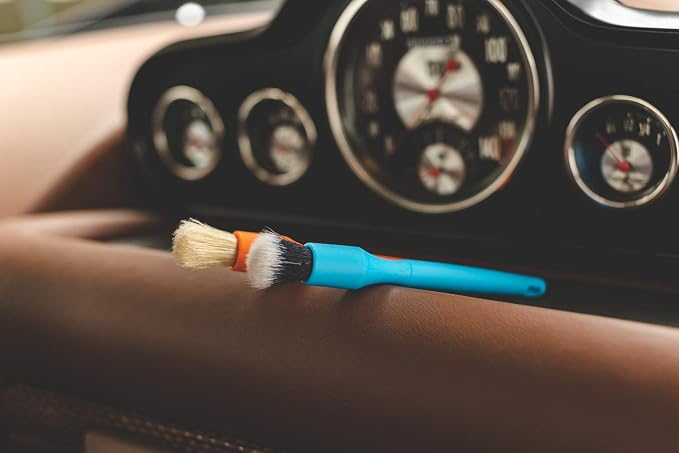 Detail Factory - Crevice Mini Detailing Brush Combo Kit - One Boar's Hair Brush - Image 6