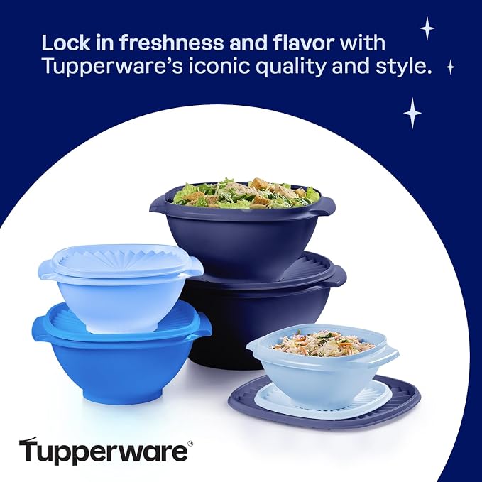 Tupperware Heritage Collection, New 10 Piece Food Storage Container Set in - Image 6