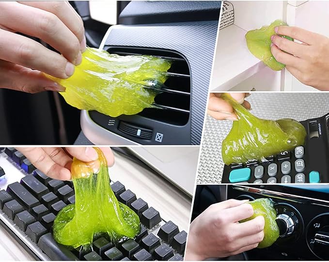 Tyenaza Car Cleaning Gel, Universal Detailing Automotive Dust Cleaning Tools - Image 7