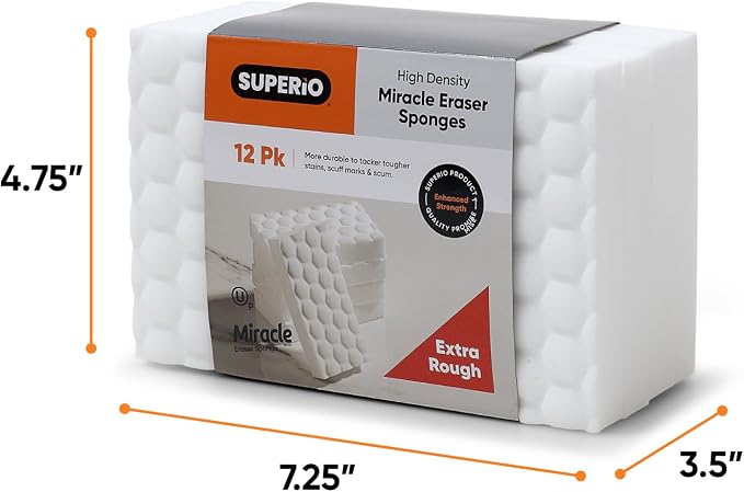 Superio High-Density Miracle Eraser Sponges - Image 2