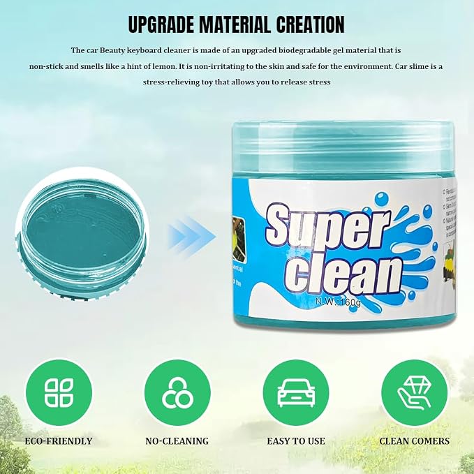 Car Cleaning Gel, Car Cleaning Supplies, Car Cleaning Putty, Universal Car - Image 3
