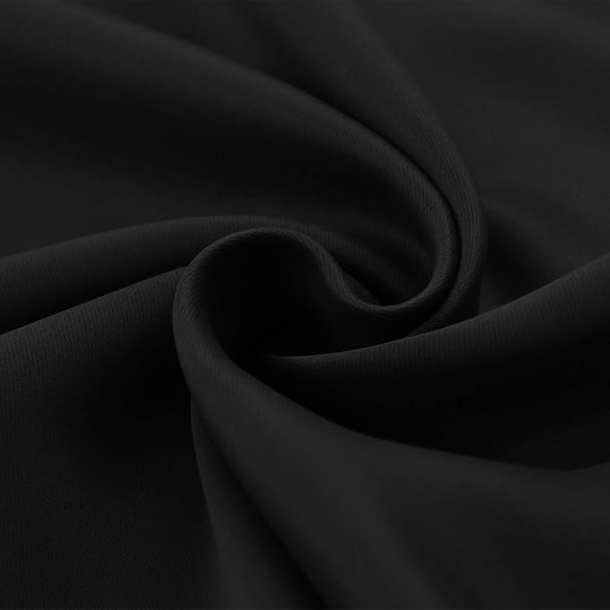 BGment Black Curtains 36 Inches Long - Image 7