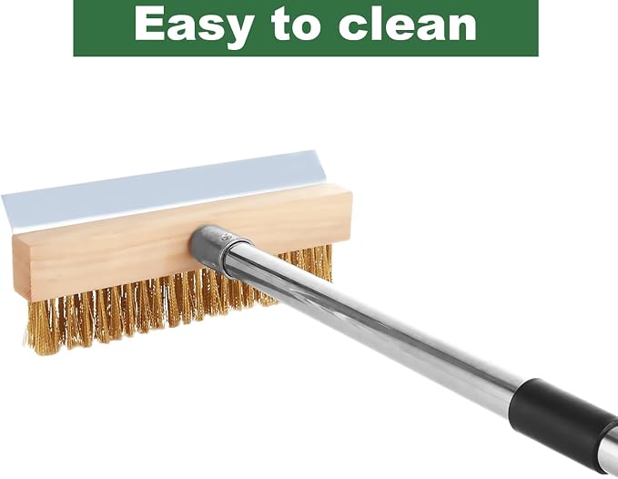 Aluminum Pizza Oven Brush, Grill Brush - Image 5