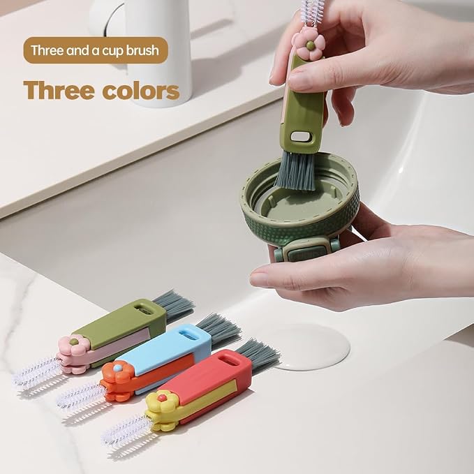 2025 New 3 in 1 Cup Lid Cleaning Brush, Crevice Cleaning Brush - Image 5