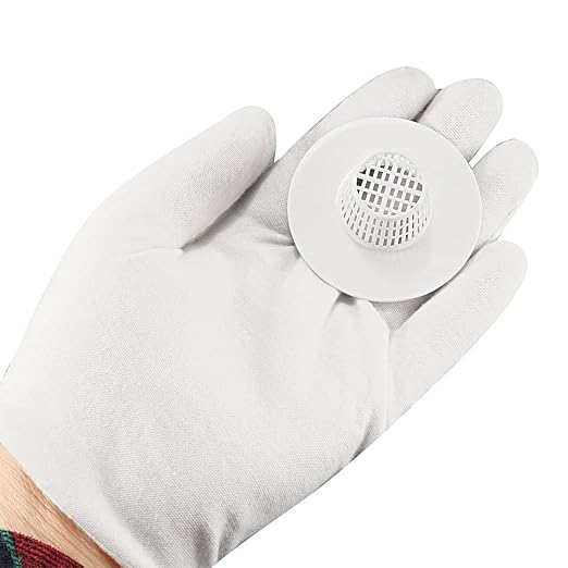 uxcell Bathroom Plastic Drain Hair Stopper Strainers Sink Drainer Screen Net - Image 4