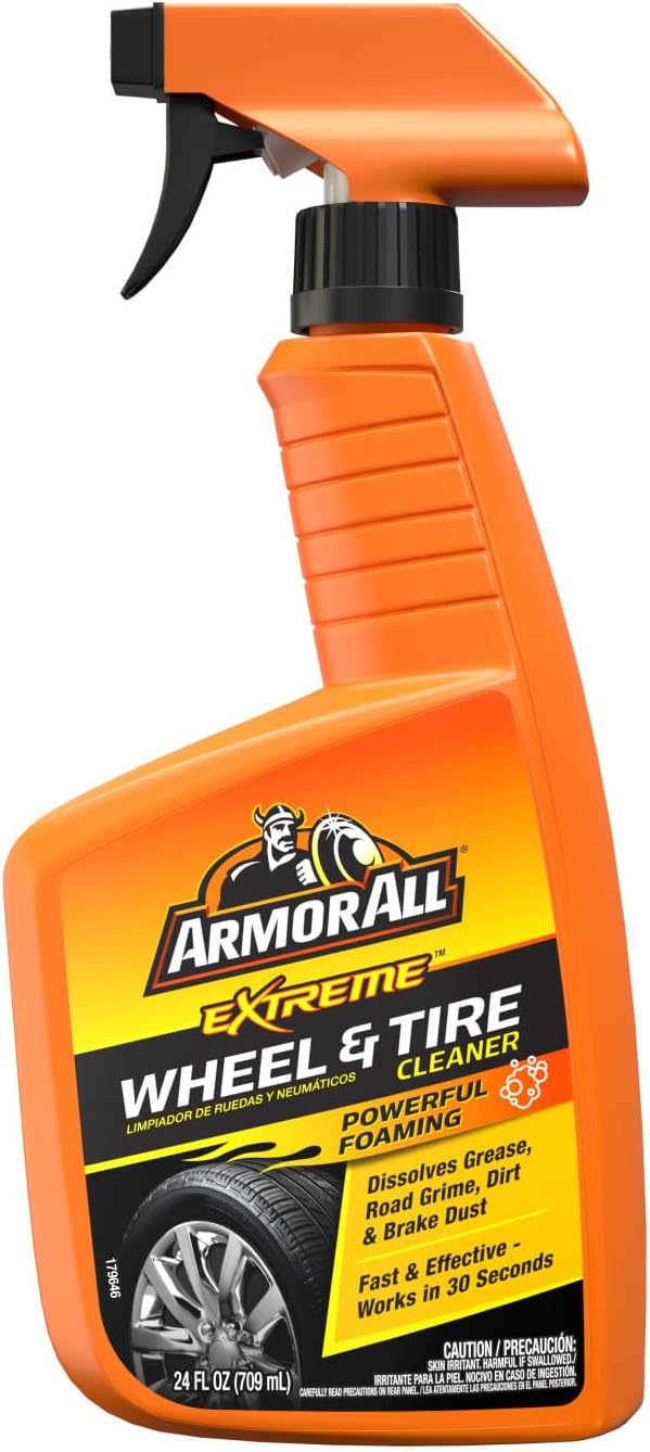 Armor All Extreme Wheel and Tire Cleaner, Car Wheel Cleaner Spray, 24 Fl Oz by ArmorAll