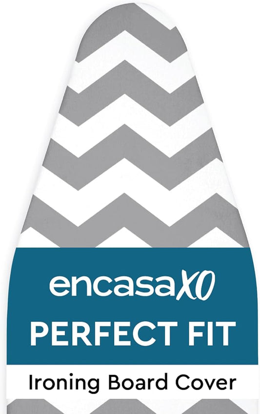 Encasa XO Ironing Board Cover and Pad 54"x15" by EncasaXO