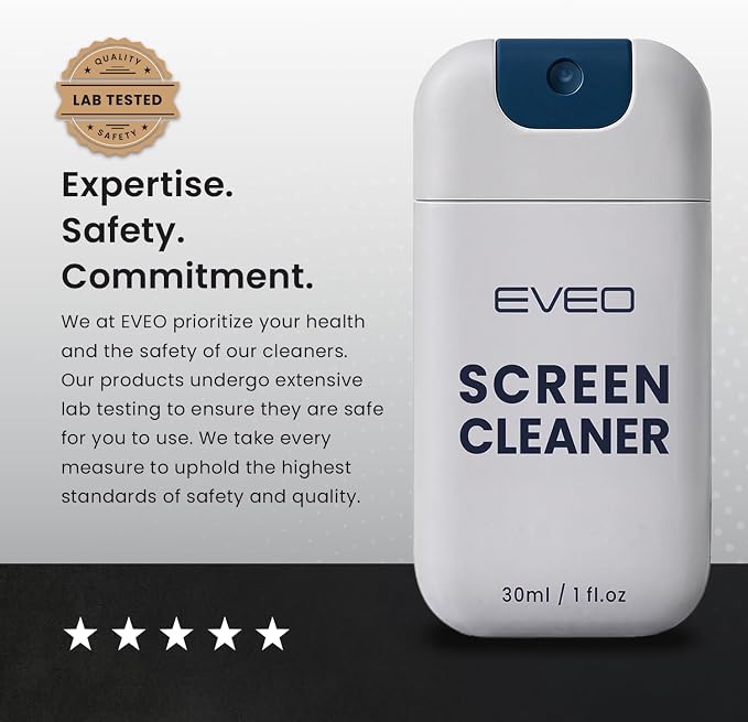 EVEO Computer Screen Cleaner Spray Kit- Portable Laptop Screen Cleaner - Image 8