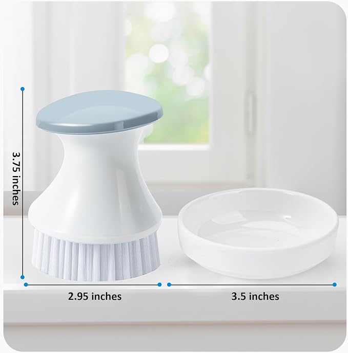 Dish Brush with Tray, Premium Kitchen Brushes - Image 5