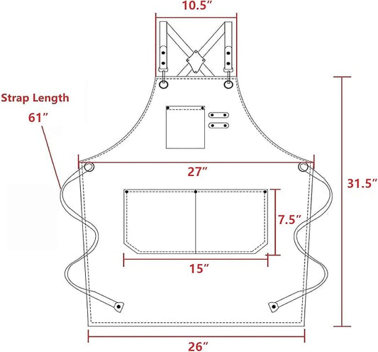 AFUN Chef Aprons for Women Men - Image 2