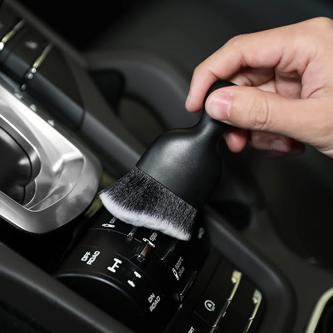 Car Interior Detailing Brush, Soft Bristle Cleaning Brush Car Detailing Brush - Image 3
