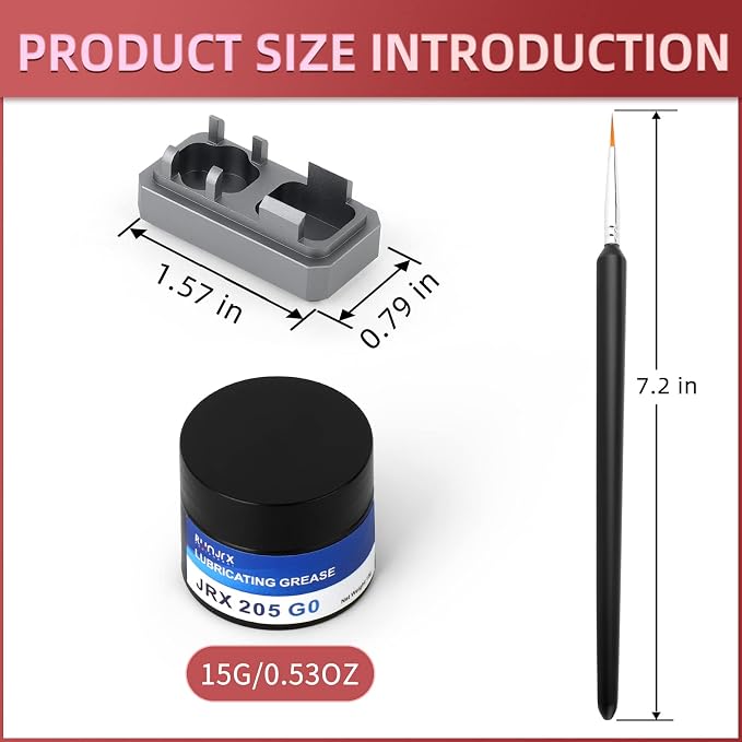 YIMAGUJRX RUNJRX Keyboard Switch Lube Kit JRX 205G0 0.53oz/15g, Switch Opener - Image 2
