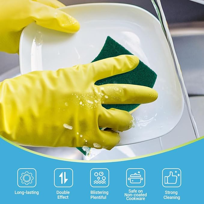 AIDEA Sponges Kitchen, Dish Sponges, Heavy-Duty Sponge - Image 2
