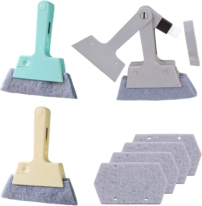 Window Track Cleaner Tool, Washable Cleaning Gadgets by AMUSCHAT
