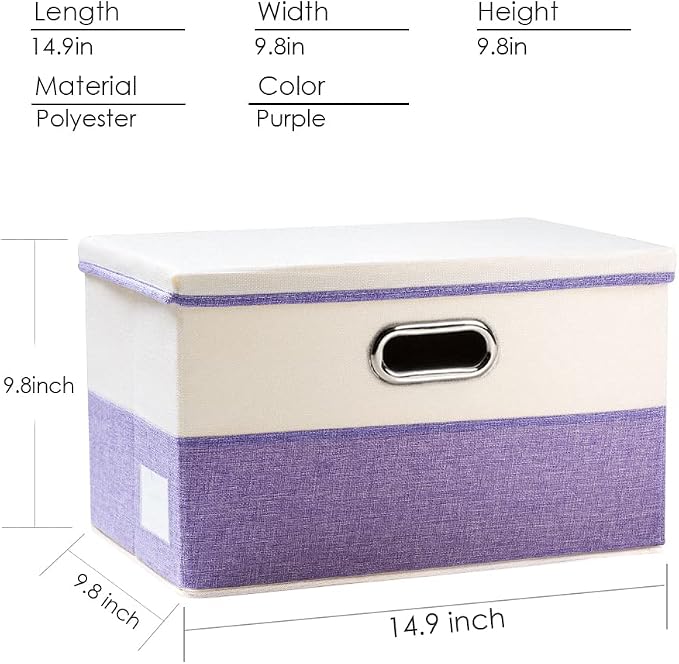 PRANDOM Collapsible Storage Bin - Image 4