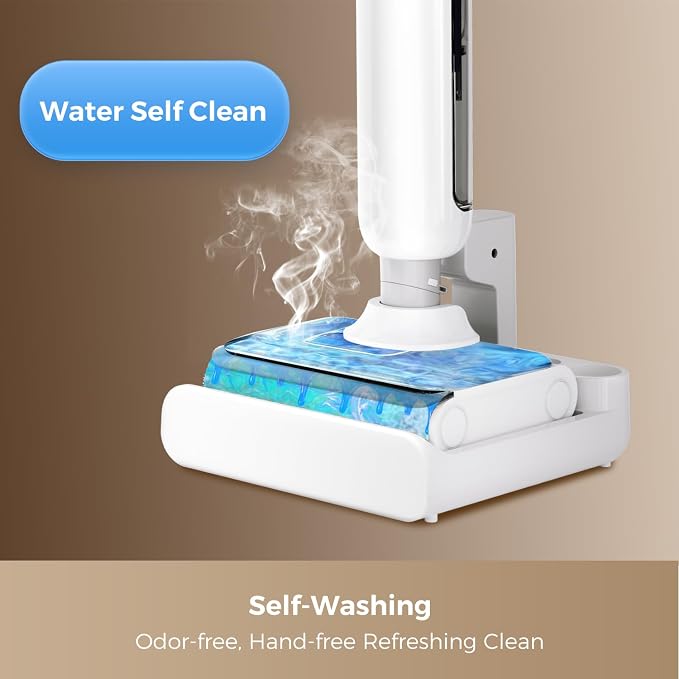 Wet Dry Vacuum Cleaner, 17000Pa Cordless Vacuum Mop Combo - Image 9