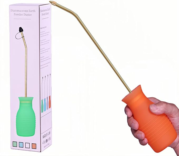 Diatomaceous Earth Duster, 230ml Large, Powder Duster Kit by DustFlux