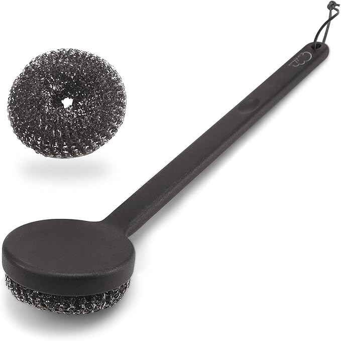 18" Long Handle Grill Brush - Image 8