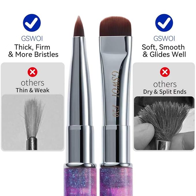 French Tip & Nail Cleaning Brush - Image 4