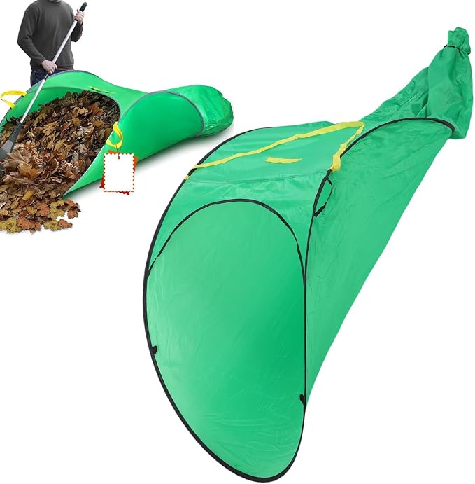 Pssopp Pop Up Leaf Collector, Portable Foldable Leaf Bags Dust Pan Convenient - Image 6