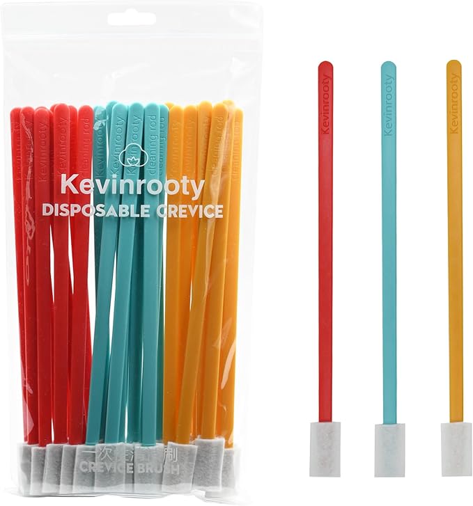 30PCS Disposable Crevice Cleaning Brush kit, Disposable Toilet Brush, by Kevinrooty