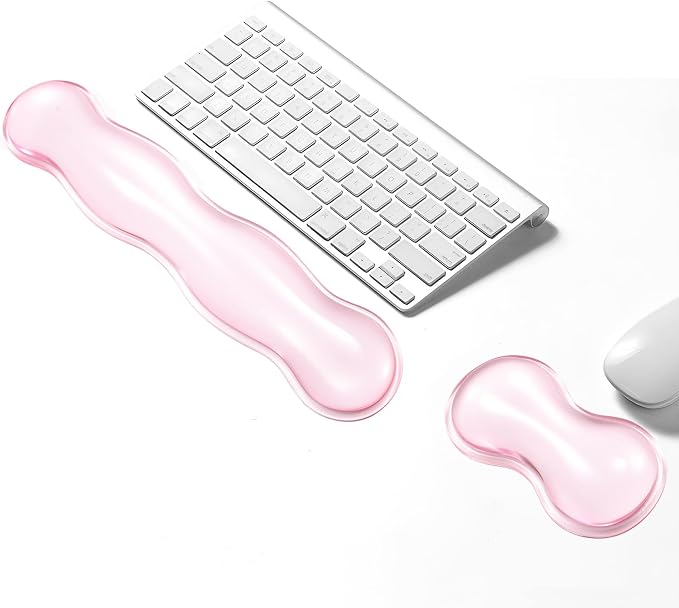 Gel Keyboard Wrist Rest Set, Ergonomic Keyboard Mouse Wrist Rest by COPORISO