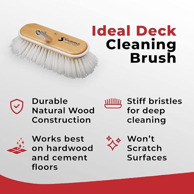 SHURHOLD Classic 10" Deck Brush - Image 5
