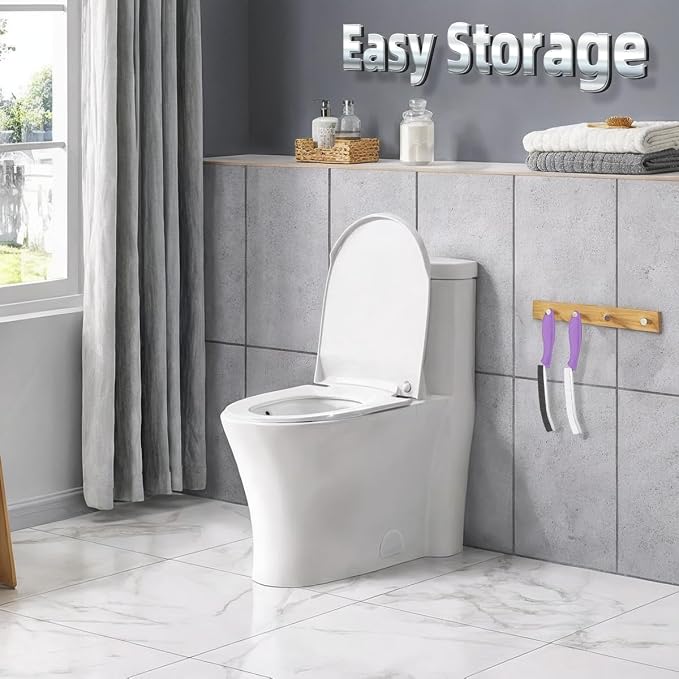 Toilet Brush, Toilet Scrubber, Deep Toilet Bowl Brush - Image 4