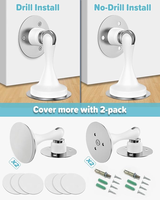 Magnetic Door Stoppers Door Catch - Image 4
