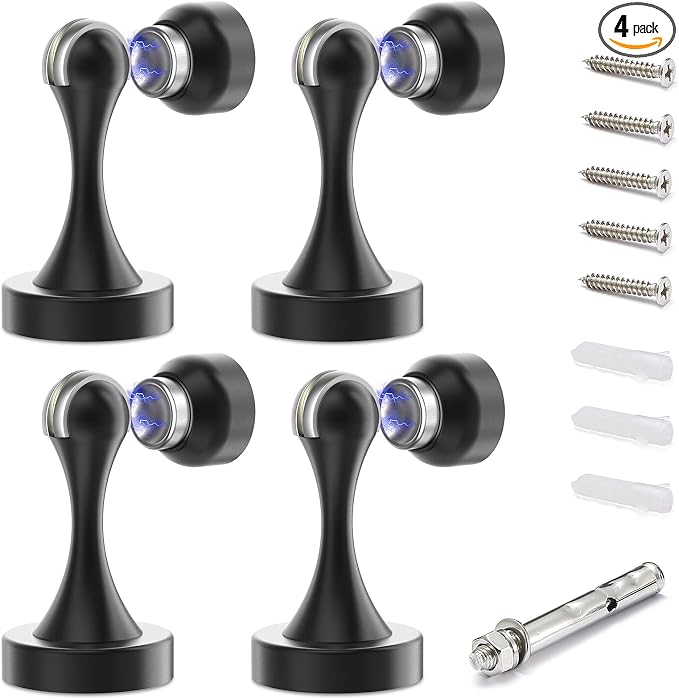 Magnetic Door Stop Stainless Steel，Door Stopper, Heavy Duty by Unknown
