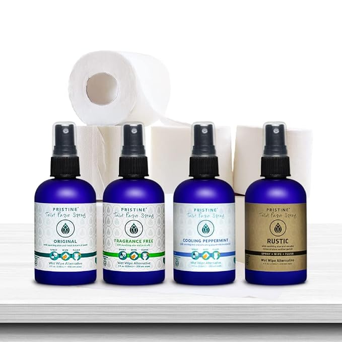 PRISTINE Toilet Paper Spray- As Seen on Shark Tank, More Natural Personal - Image 8
