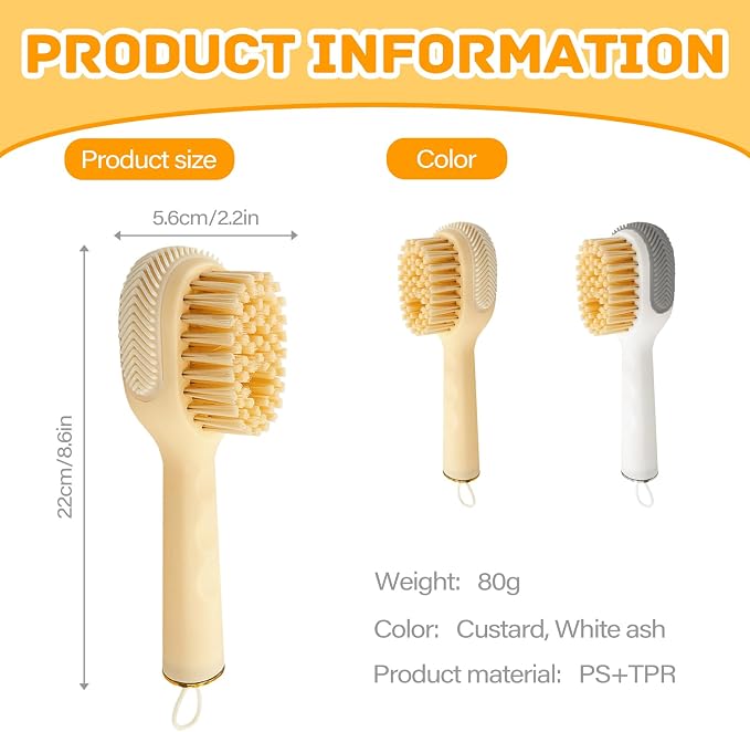 Soap Dispenser Scrub Shoe Brushes - Image 3