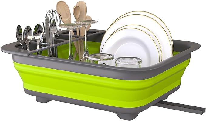 THANSTAR Collapsible Dish Drying Rack by THANSTAR