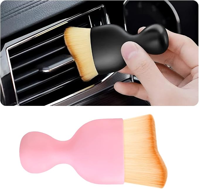 Blilo Car Interior Detailing Brush, Auto Soft Hair Cleaning Brushes, Curved by Blilo