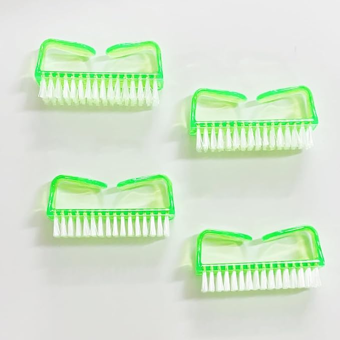 4Pcs Nail Brushes for Cleaning Fingernails, Manicure Tools Scrub Brushes Kit by SQULIGT