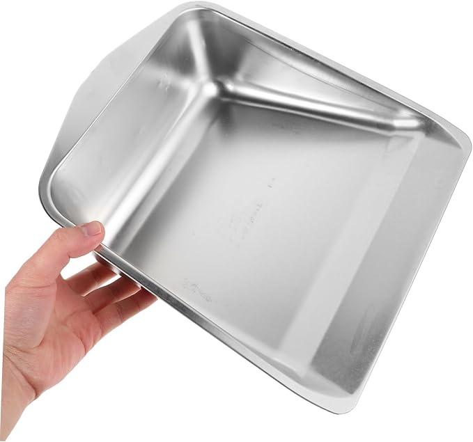 Heavy Duty Handheld Dustpan Stainless Steel Dust Pan Brush Dustpan and Brush - Image 4