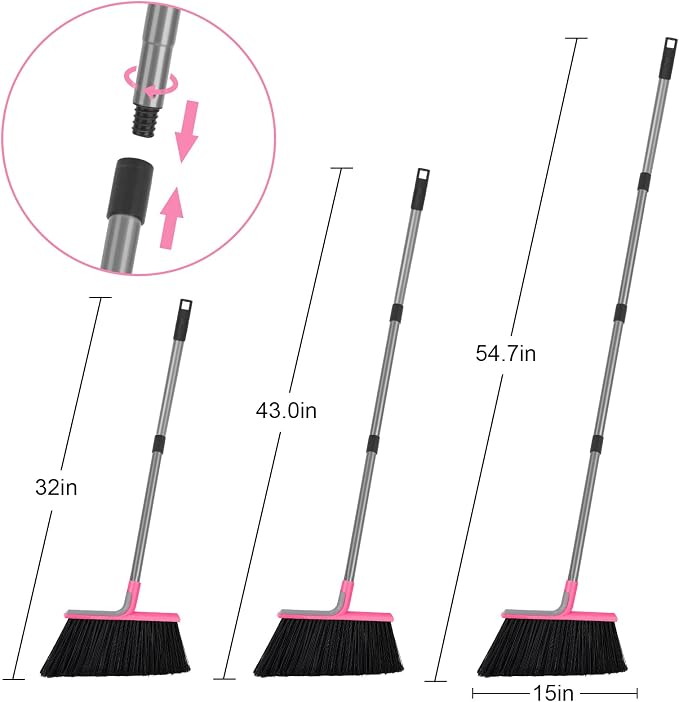 KeFanta Heavy Duty Broom, Outdoor Broom - Image 6