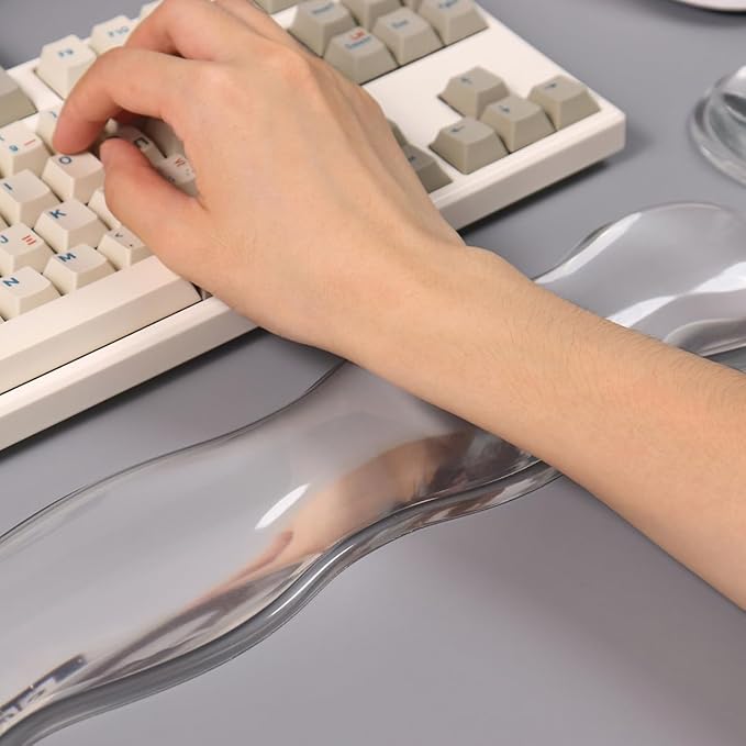 Sumgsn Silicone Gel Keyboard & Mouse Wrist Rest Set, Relax Your Wrist, - Image 6