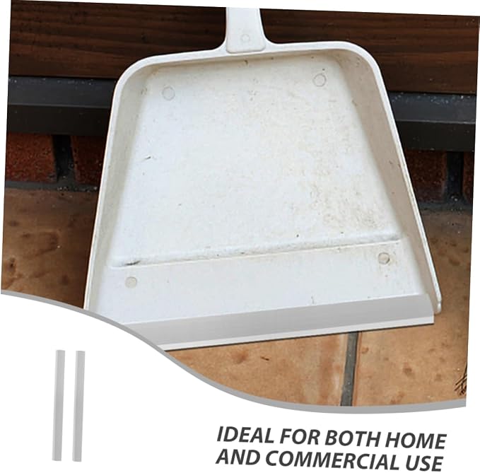 Ciieeo 2Pcs Rubber Dustpan Edge Strips Replacement - Image 8