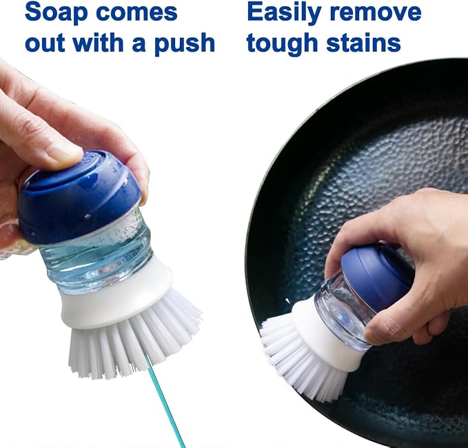 CELOX Soap Dispensing Dish Brush - Image 6