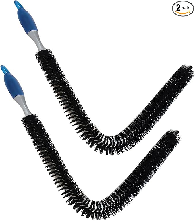 Long Handle Car Engine Cleaning Brush, Hard Bristle Automotive Wash Brushes by Unknown