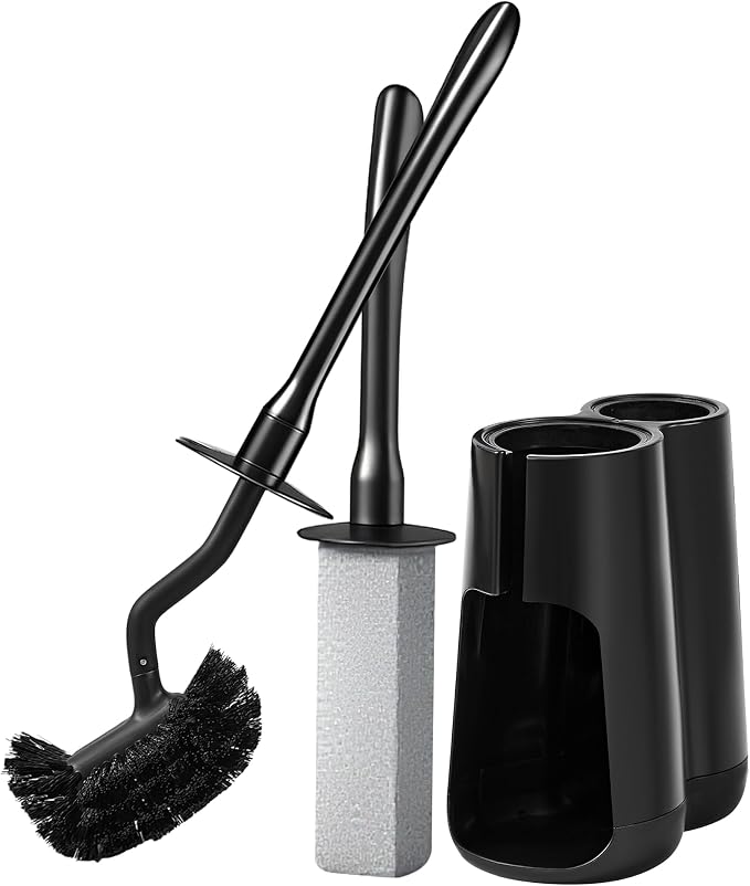 Toilet Brush and Holder Set by Unknown