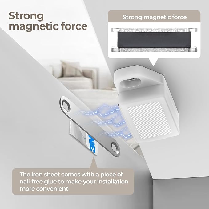 Cabinet Magnetic Catch Door Latch 30LB - Image 3