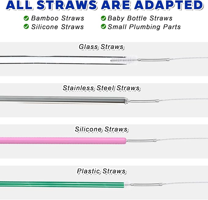 2 Pcs Long Tube Cleaner Brush, Extra Long Pipe Tube Cleaner Flexible Longs - Image 6