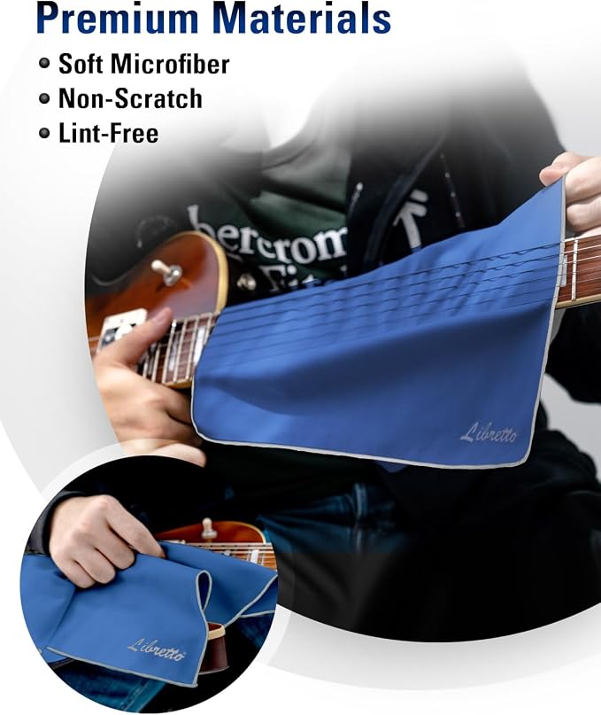 Libretto Microfiber Polish Cloth, 3 Useful Sizes in 1 Pack, Violin and Cello - Image 3