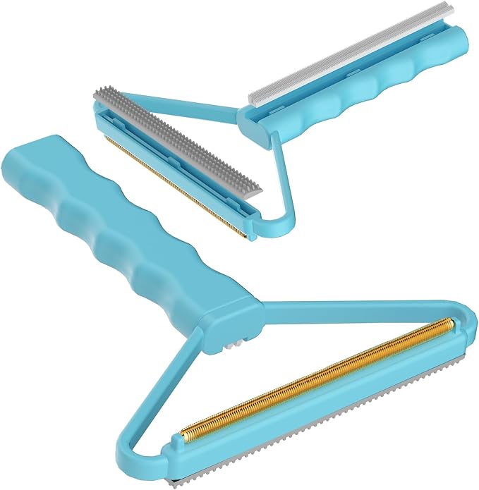 Lint Remover, Pet Hair Remover, Dog Cat Hair Remover, Carpet Rake by BSIWWO