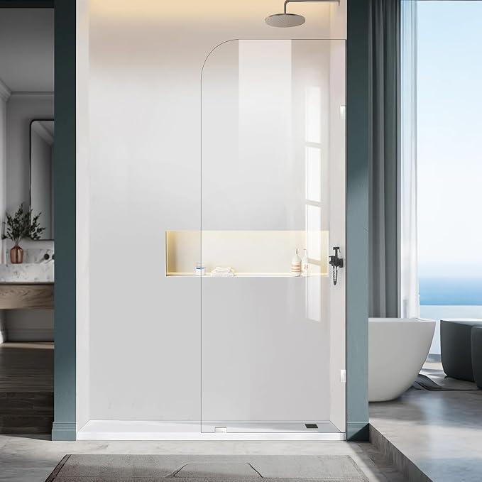 Frameless Shower Door, 3/8" Glass Shower Doors - Image 5