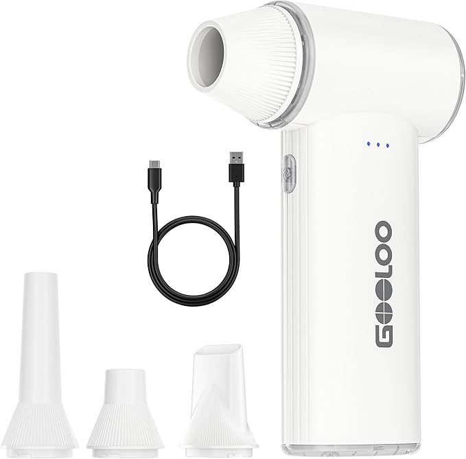 GOOLOO F3 Electric Air Duster- 150000RPM 52m/s Super Power Car Duster, Variable by GOOLOO