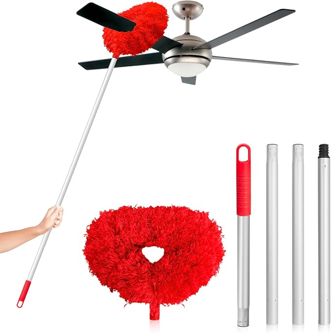 Ceiling Fan Cleaner Duster High Ceiling Extended Fan Blade Cleaner from 13 to by FONUNO